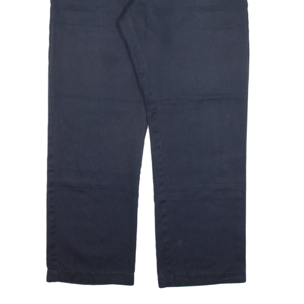 DICKIES 774 Workwear Womens Trousers Blue Regular Straight W36 L29 on Sale