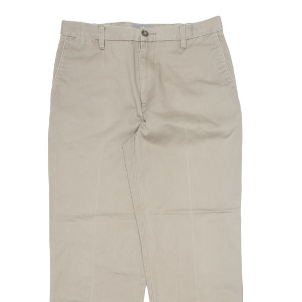 DOCKERS D3 Khaki Mens Trousers Beige Classic Straight W32 L30 Cheap