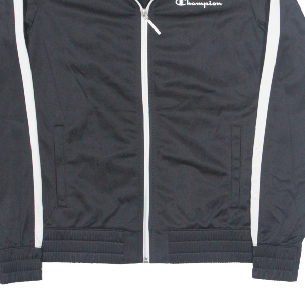 CHAMPION Mens Track Jacket Black XS Sale