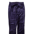 7 FOR ALL MANKIND Womens Velvet Trousers Blue Slim Skinny W25 L26 Online