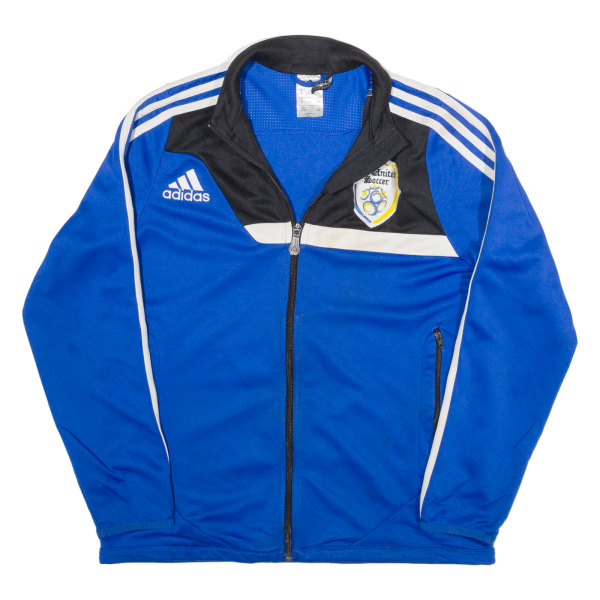 ADIDAS Boys Track Jacket Blue 14Y Online now