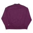 CHAMPION Womens Sweatshirt Purple High Neck L Online now