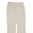 3P Cargo Zip-off Womens Trousers Beige Regular Straight W31 L31 Online