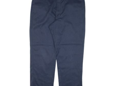 DICKIES 874 Workwear Mens Trousers Blue Regular Straight W40 L30 Online Hot Sale