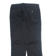 CHAPS Pleated Chino Boys Trousers Black Regular Straight W32 L32 Hot on Sale