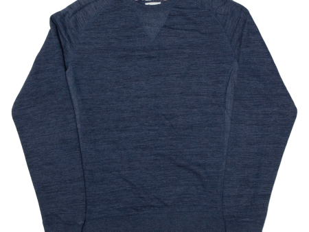 CALVIN KLEIN Mens Sweatshirt Blue S Sale