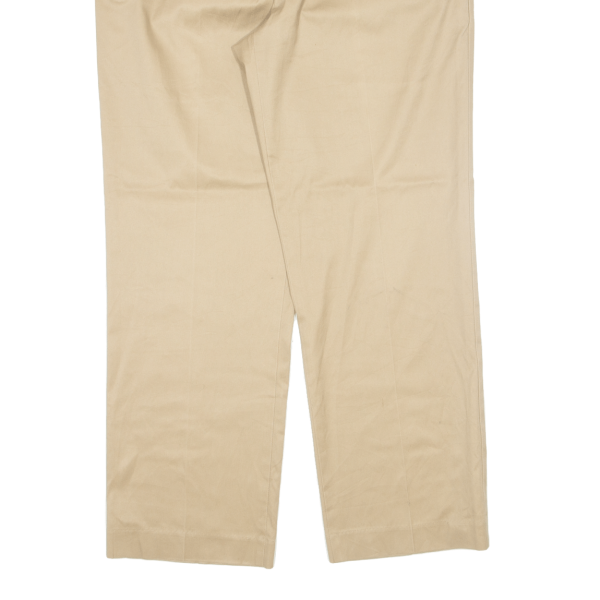 DOCKERS D2 Khaki Mens Trousers Beige Regular Straight W34 L29 Hot on Sale