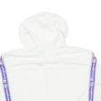 CHAMPION Cropped Womens Cream Hoodie Full Zip L Hot on Sale