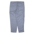 CLOCKHOUSE Cargo High Rise Womens Trousers Blue Relaxed Tapered W34 L26 Online now