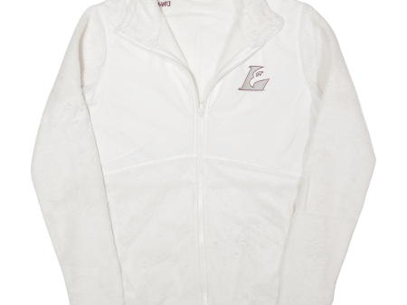 CHAMPION Lacrosse Womens Fleece Jacket White M Fashion