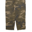 Cargo Camo Womens Trousers Green Regular Tapered W27 L22 For Cheap