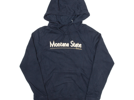 CHAMPION Montana State Bobcats Womens Blue Hoodie USA S Supply