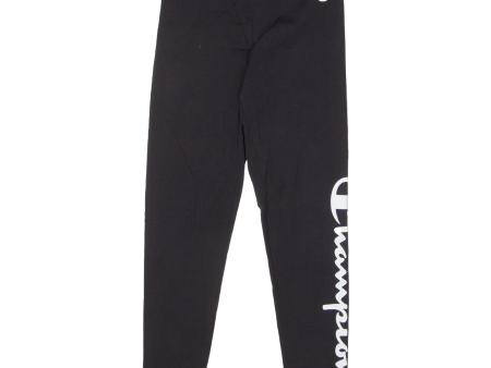 CHAMPION Womens Joggers Black Tapered S W26 L25 Online