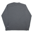 CHAMPION Carolina Mens T-Shirt Grey Long Sleeve USA M Online now