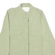 ZARA WOMAN Lace Details Womens Chore Jacket Green L Discount