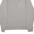 DKNY Jeans Mens Sweatshirt Grey M Hot on Sale