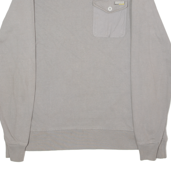 DKNY Jeans Mens Sweatshirt Grey M Hot on Sale