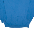 ATHLETIC WORKS Mens Sweatshirt Blue L Hot on Sale