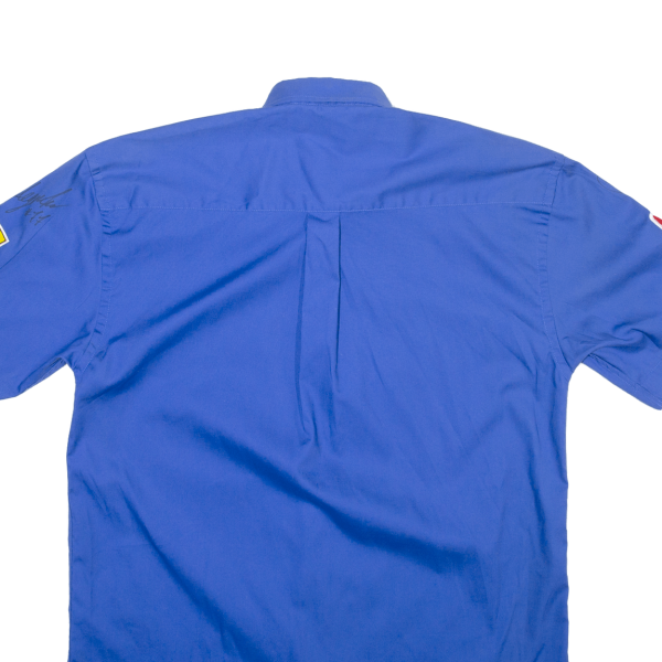 KUSTOM KIT Signed Mens Plain Shirt Blue M For Sale