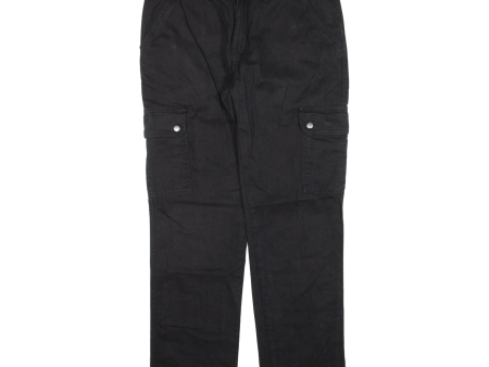 CLIQUE Cargo Womens Trousers Black Regular Straight W32 L27 For Sale