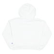 CHAMPION Womens White Hoodie L Fashion