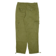 Cargo Womens Trousers Green Regular Tapered W31 L27 Online