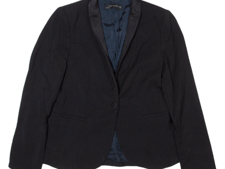 ZARA Womens Blazer Jacket Black M Online now