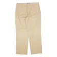 DOCKERS D2 Khaki Mens Trousers Beige Regular Straight W34 L29 Hot on Sale