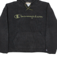 CHAMPION Fleece Womens Black Hoodie L For Discount