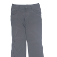 ACTIVE Outdoor Womens Trousers Grey Regular Straight W30 L31 Hot on Sale