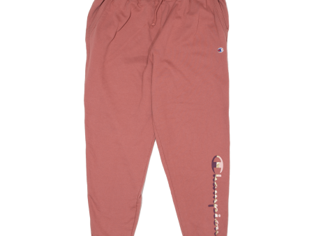 CHAMPION Womens Joggers Pink Tapered 2XL W34 L30 Fashion