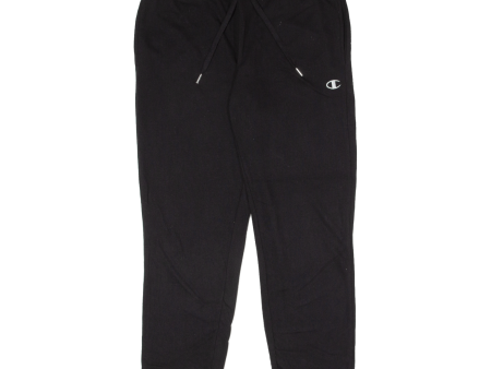 CHAMPION Mens Joggers Black Tapered L W32 L29 Online Sale