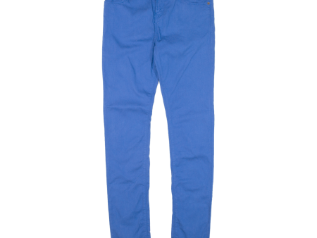 Womens Trousers Blue Slim Skinny W30 L31 on Sale