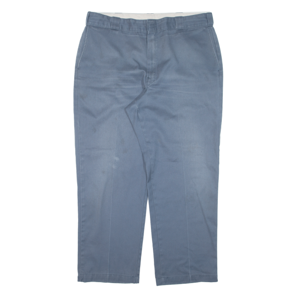 DICKIES Workwear Mens Trousers Blue Regular Straight W38 L28 Online Hot Sale