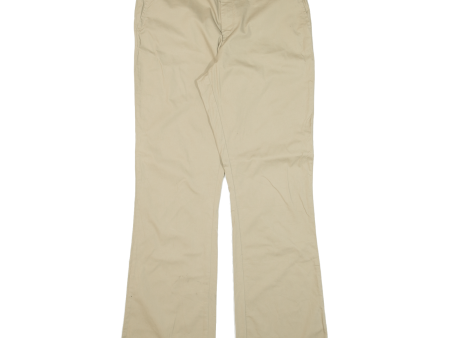 DICKIES Workwear Womens Trousers Beige Slim Bootcut W35 L33 Online now