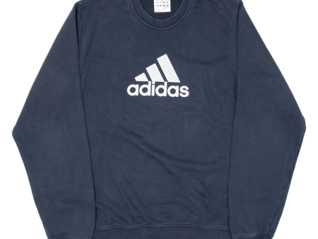 ADIDAS Mens Sweatshirt Blue S Fashion