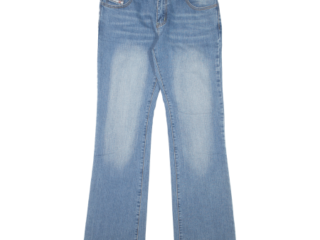 DIESEL Rabox Womens Jeans Blue Regular Bootcut Stone Wash W30 L33 on Sale