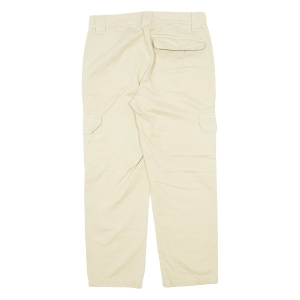 Cargo Womens Trousers Beige Regular Tapered W32 L27 For Sale