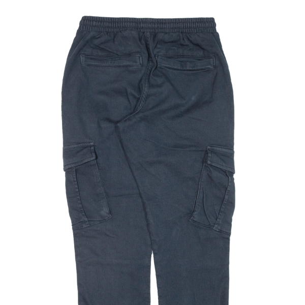 Cargo Womens Trousers Blue Regular Tapered W26 L29 For Sale