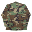 Army Mens Military Jacket Green Camouflage S For Sale