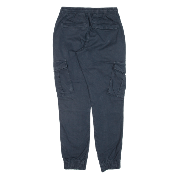 Cargo Womens Trousers Blue Regular Tapered W26 L29 For Sale