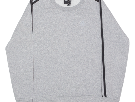 ADIDAS Womens Sweatshirt Grey XS For Sale