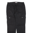 CLIQUE Cargo Womens Trousers Black Regular Straight W32 L27 For Sale