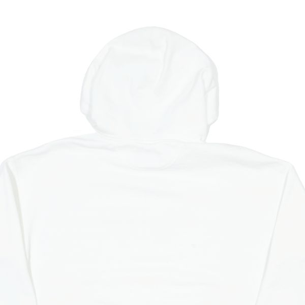 CHAMPION Womens White Hoodie L Fashion