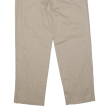 DOCKERS D3 Mens Trousers Beige Regular Straight W33 L30 Cheap