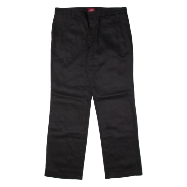 DICKIES Workwear Womens Trousers Black Regular Straight W36 L32 Supply