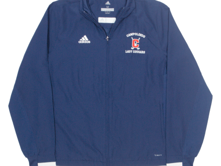 ADIDAS Campolindo Lady Cougars Womens Track Jacket Blue USA M For Discount