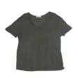 ALEXANDER WANG T-Shirt Green Short Sleeve Womens L Online Sale