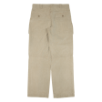 A PROPOS Cargo Womens Trousers Beige Relaxed Straight W33 L31 Sale