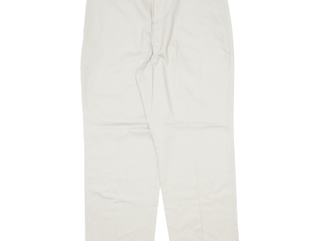 DOCKERS Khaki Mens Trousers Beige Classic Straight W36 L29 Online Hot Sale